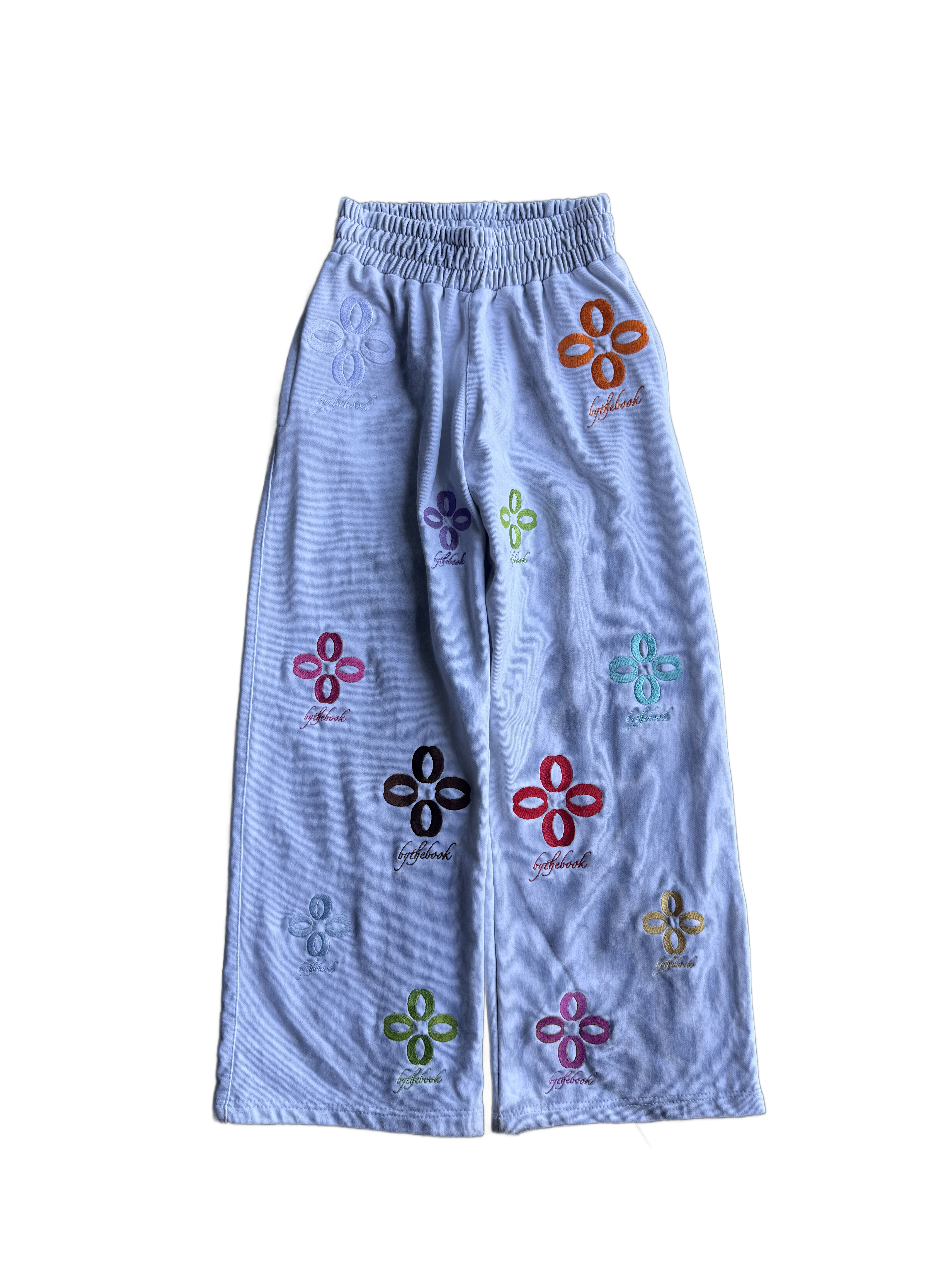Floral Sweats- White