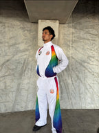 DIVISION TRACK JACKET- WHITE