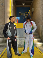 DIVISION TRACK JACKET- WHITE